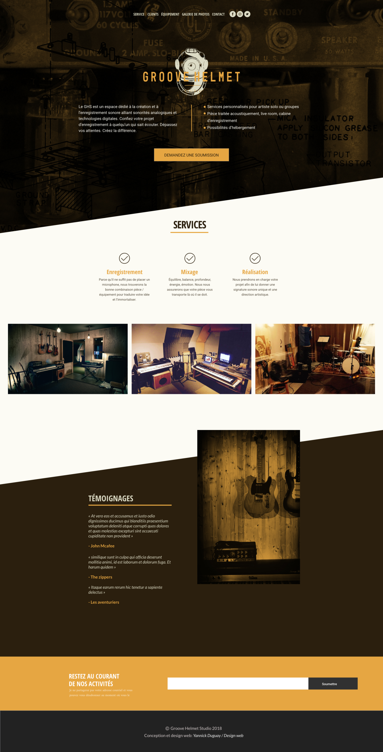 Groove Helmet Studio